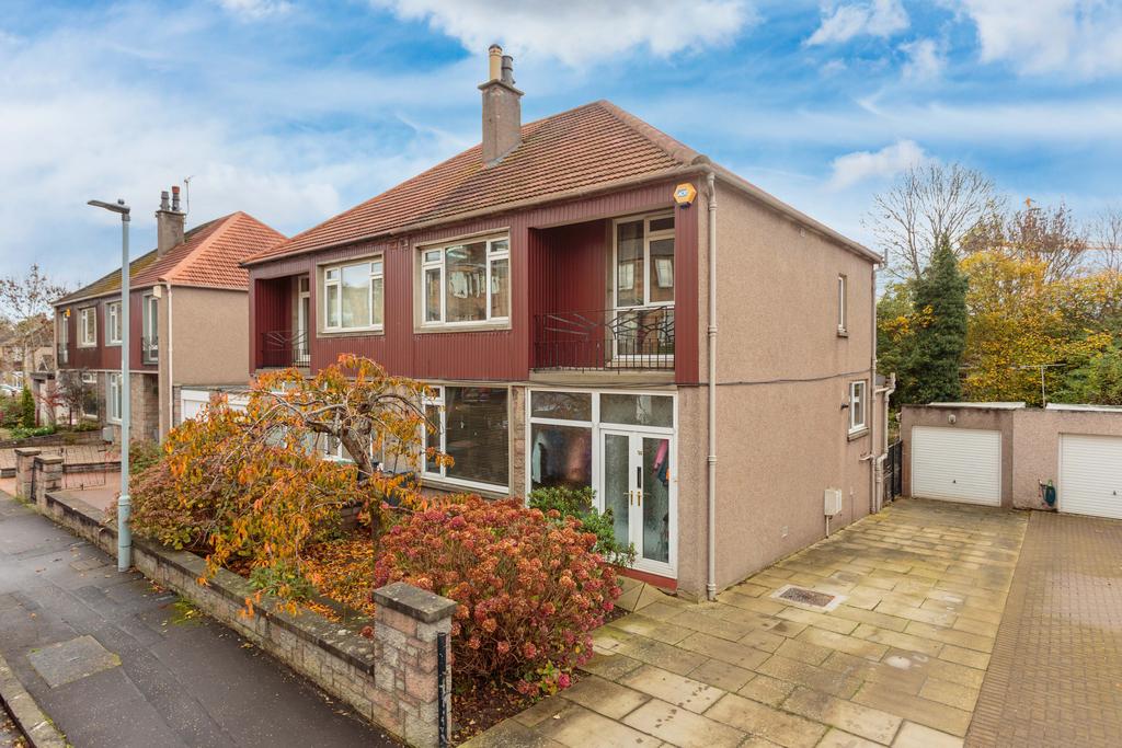 14 Downie Grove, Edinburgh, EH12 7AX 3 bed semidetached house £375,000