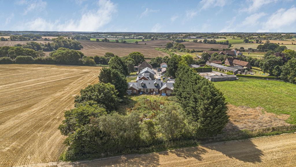 Aerial view of site