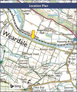 Farm land for sale, Peakfield, Frosterley, Bishop Auckand