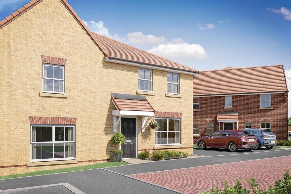 External CGI of The Gillingham discounted...