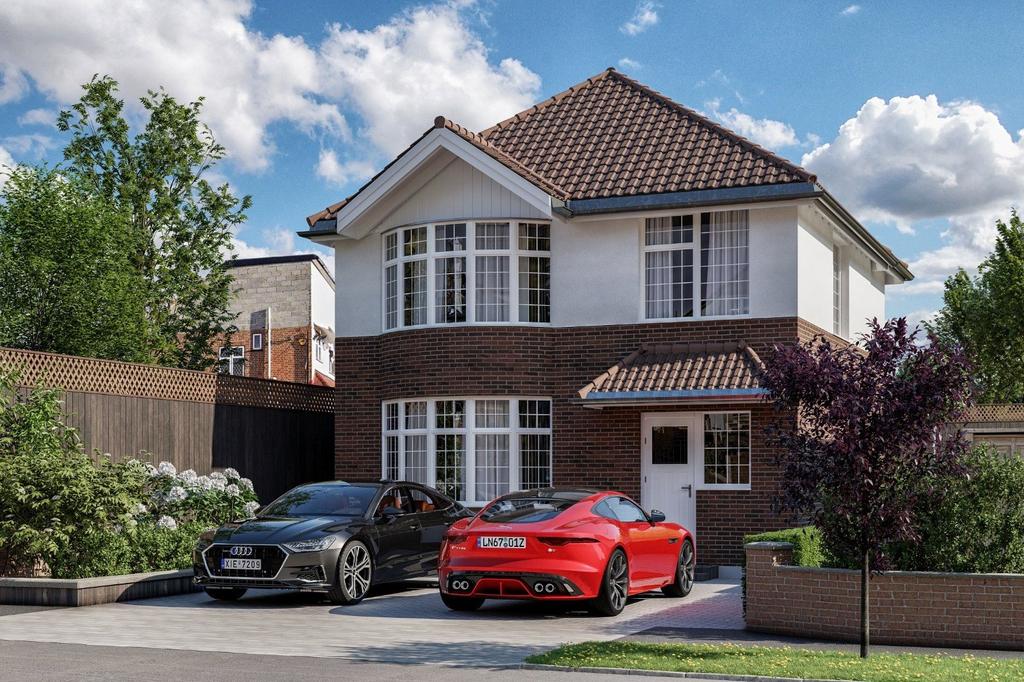 Monkfrith Way, Southgate, London, N14 3 bed detached house for sale £