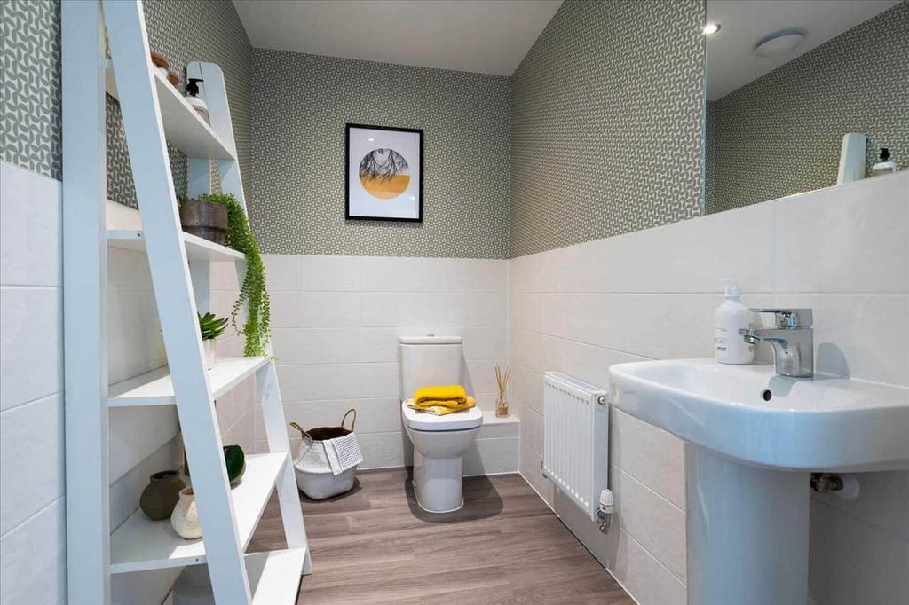 Downstairs cloakroom