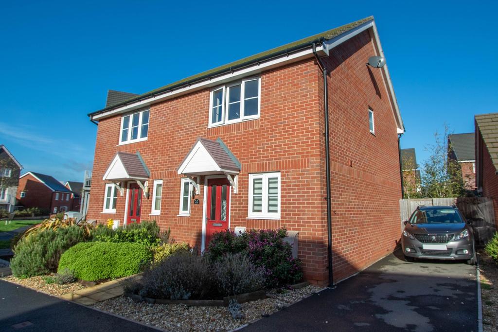 Shareford Way, Cranbrook 2 bed end of terrace house £250,000