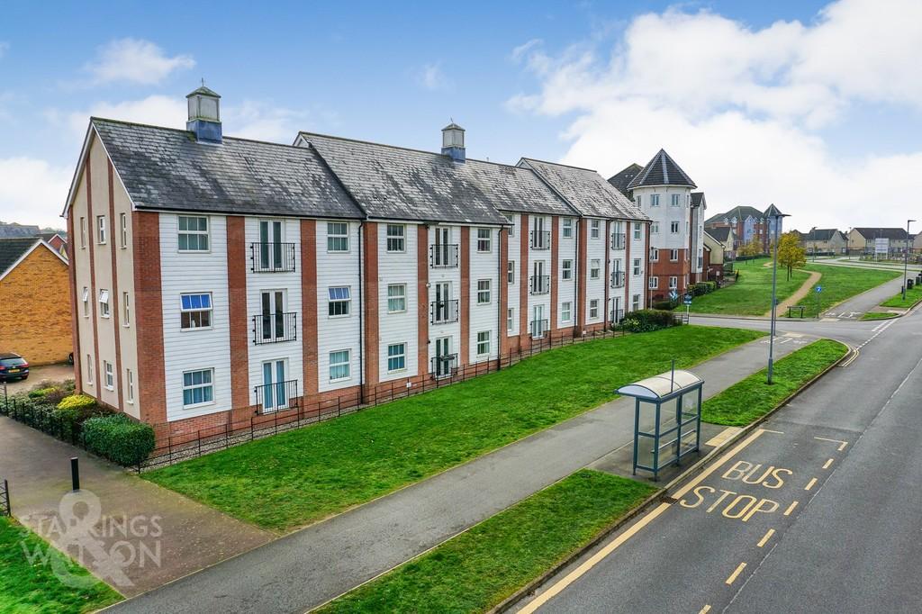 Nightingale Mews, Queens Hill, Costessey 2 bed flat for sale £150,000