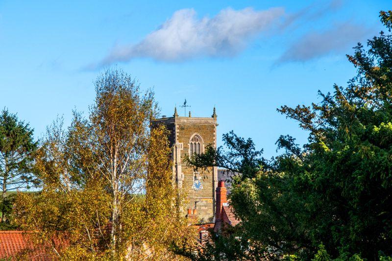 View over village