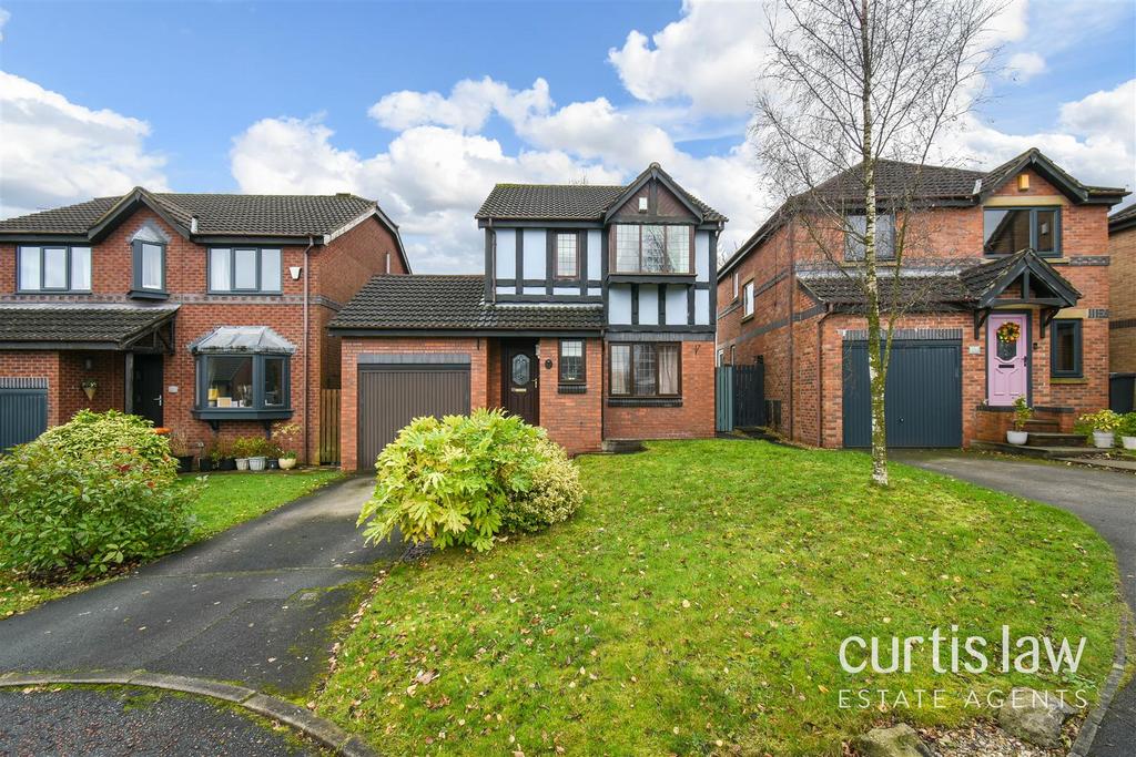 Aspen Fold, Oswaldtwistle, Accrington 3 bed detached house for sale £