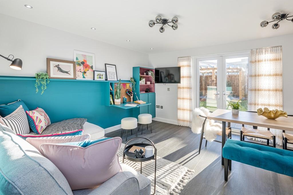Lounge in Ashworth show home