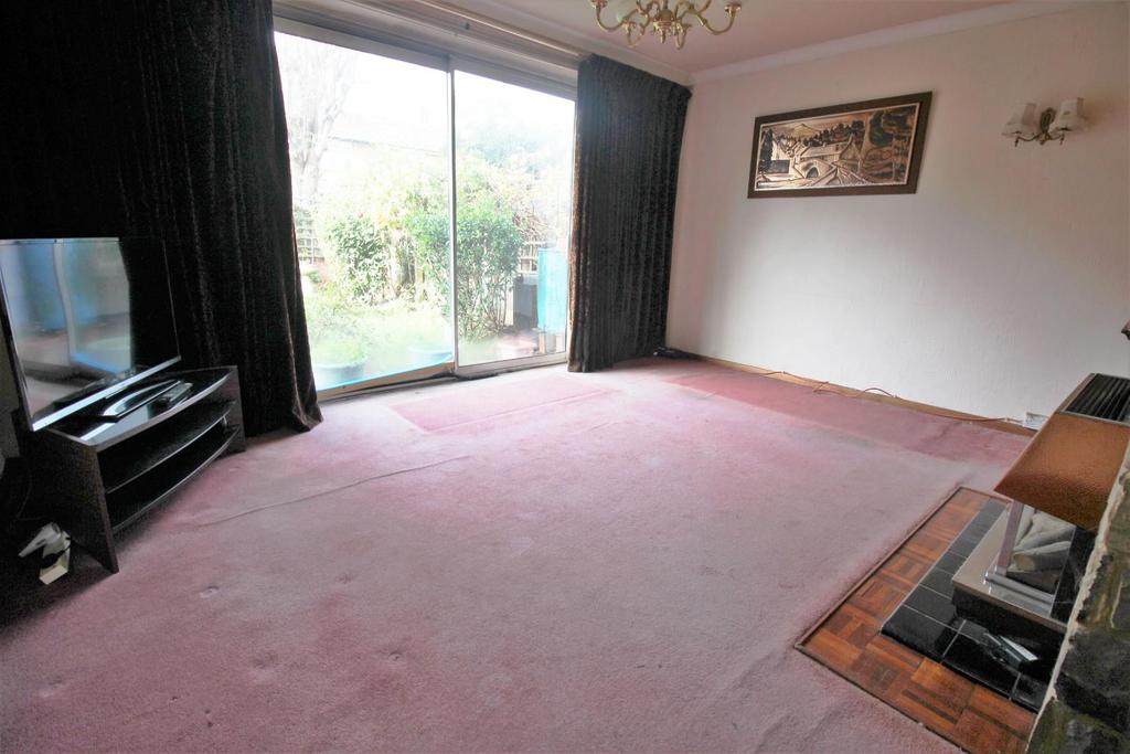 Reverse angle of lounge