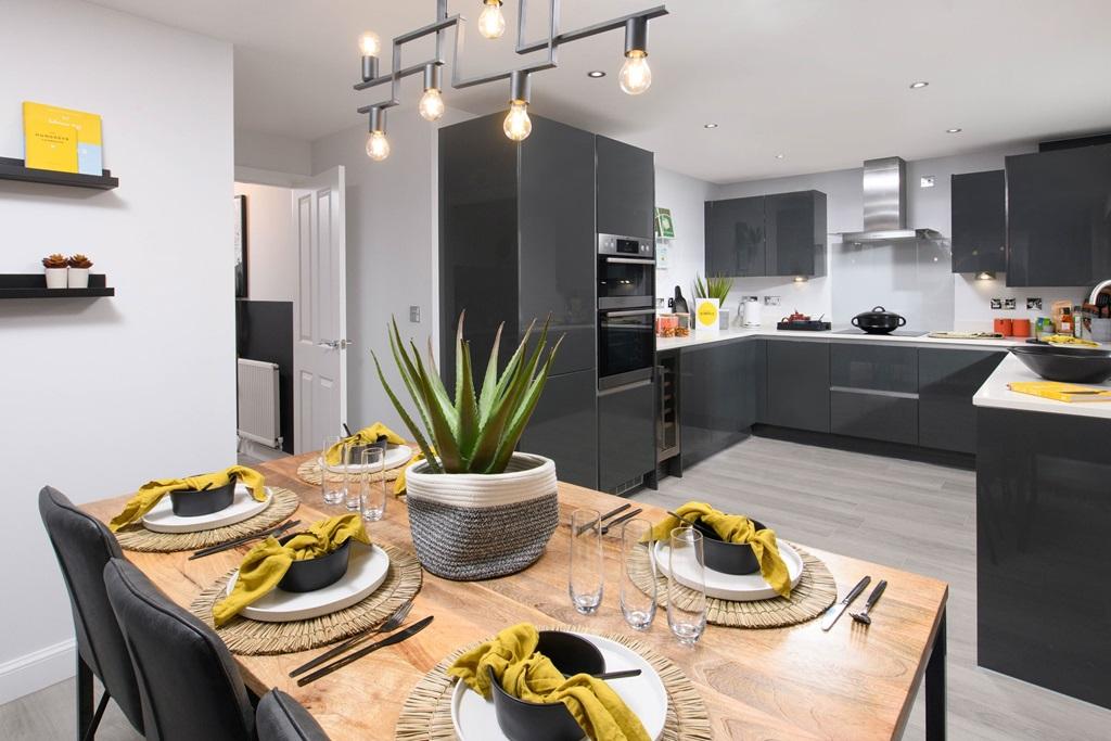 Kitchen diner in The Kingsley 4 bed Show Home