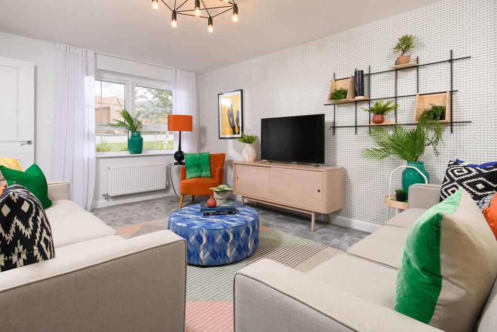 Lounge in The Kingsley 4 bed Show Home