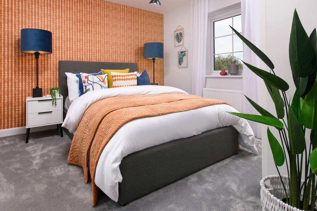 Bedroom 1 in The Kingsley 4 bed Show Home