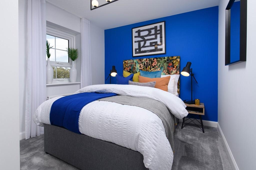 Bedroom 3 in The Kingsley 4 bedroom Show Home