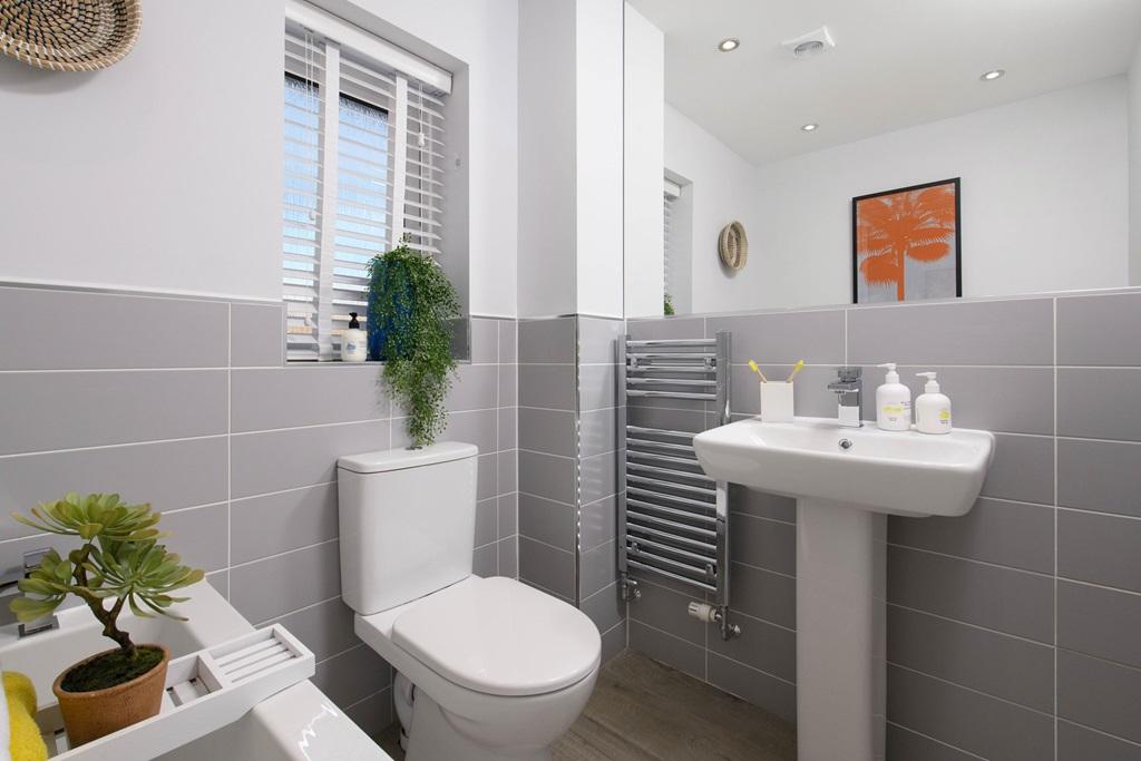 Bathroom in The Kingsley 4 bedroom Show Home