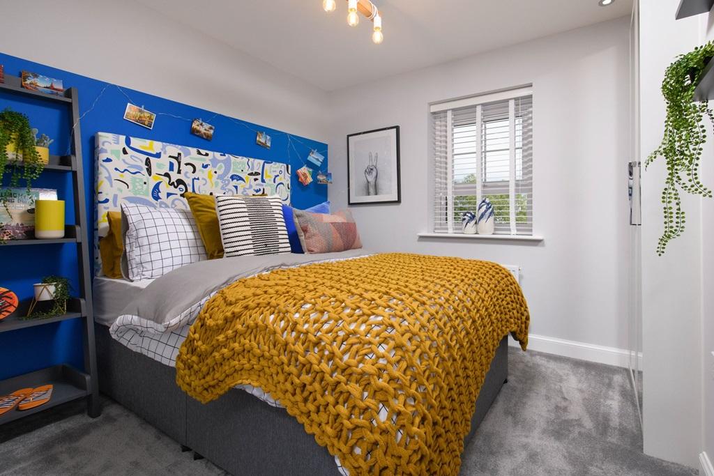 Bedroom 2 in The Kingsley 4 bedroom Show Home