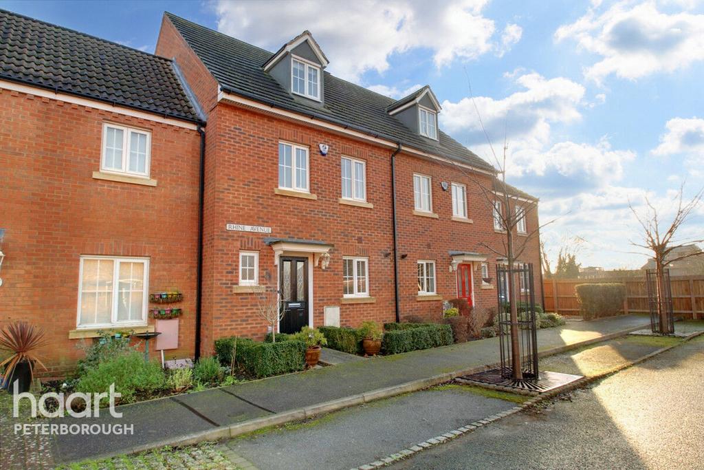 Rhine Avenue, Peterborough 3 bed townhouse for sale £250,000