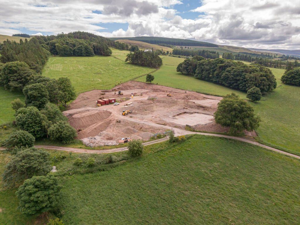4, Eind Farm, Auchterarder, PH3 4 bed property with land for sale £