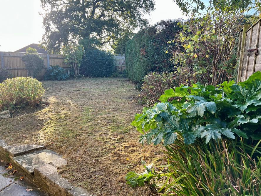 Rear garden