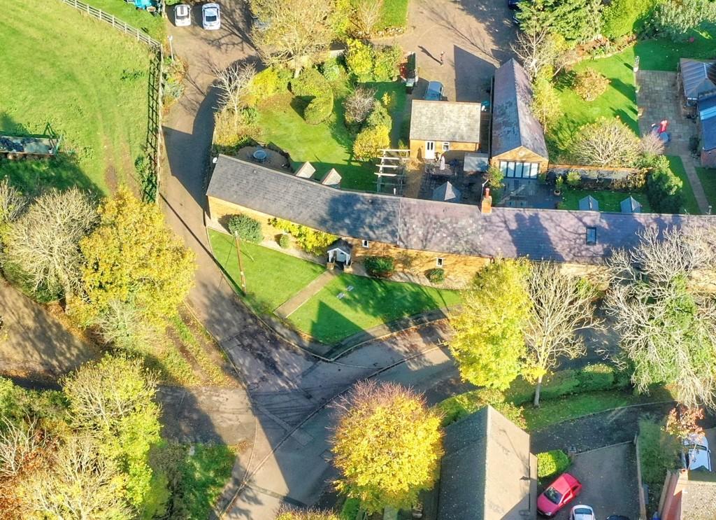 Pool Farm Barn From Above