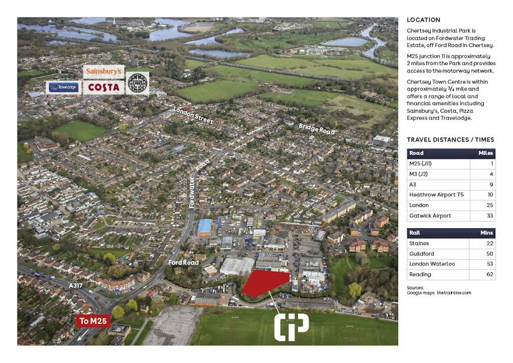 Chertsey Industrial Park, Ford Road, Chertsey, KT16 8HG Warehouse to rent