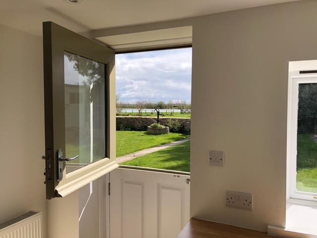 View from kitchen