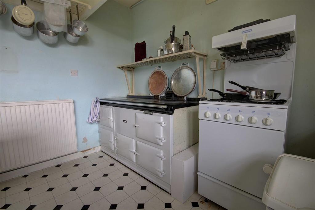 Aga in kitchen