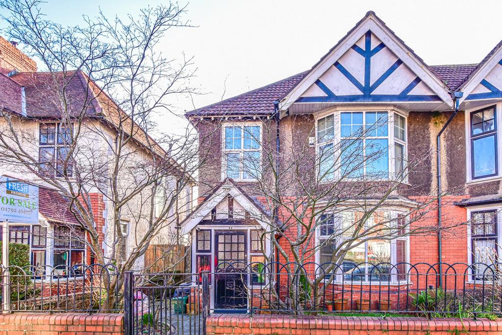 Sketty Road, Sketty, Swansea, SA2 4 bed semidetached house for sale