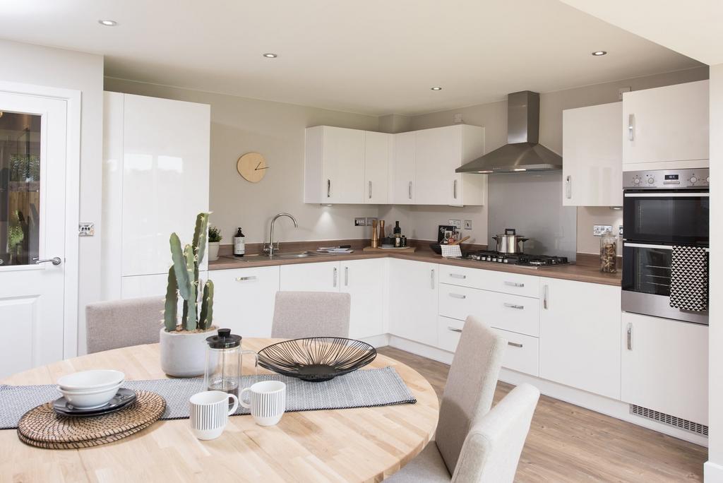 Kitchen inside the 4 bedroom Millford