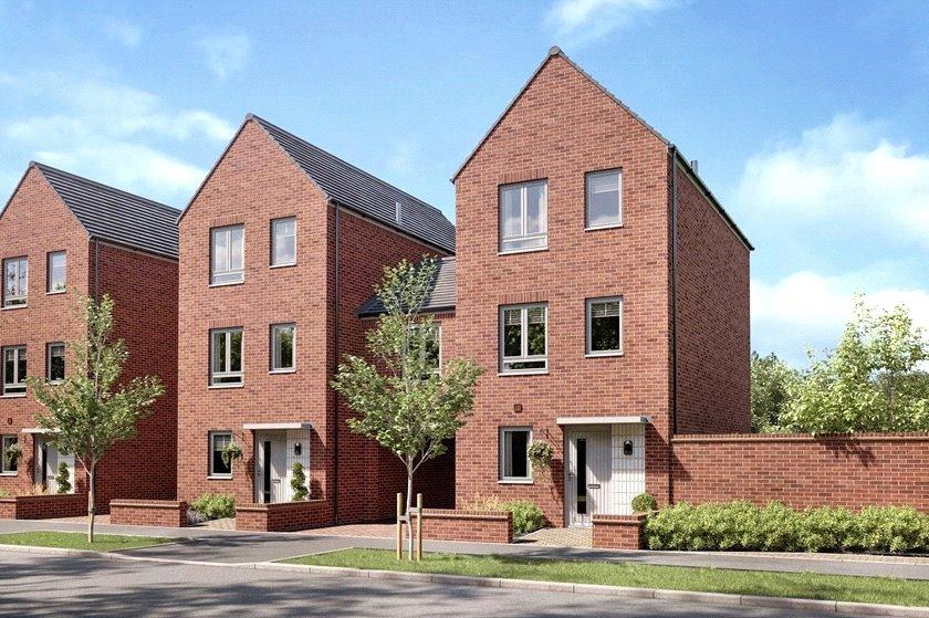 Darwin Green Phase 2, Lawrence Weaver Road, Cambridge 4 bed townhouse ...