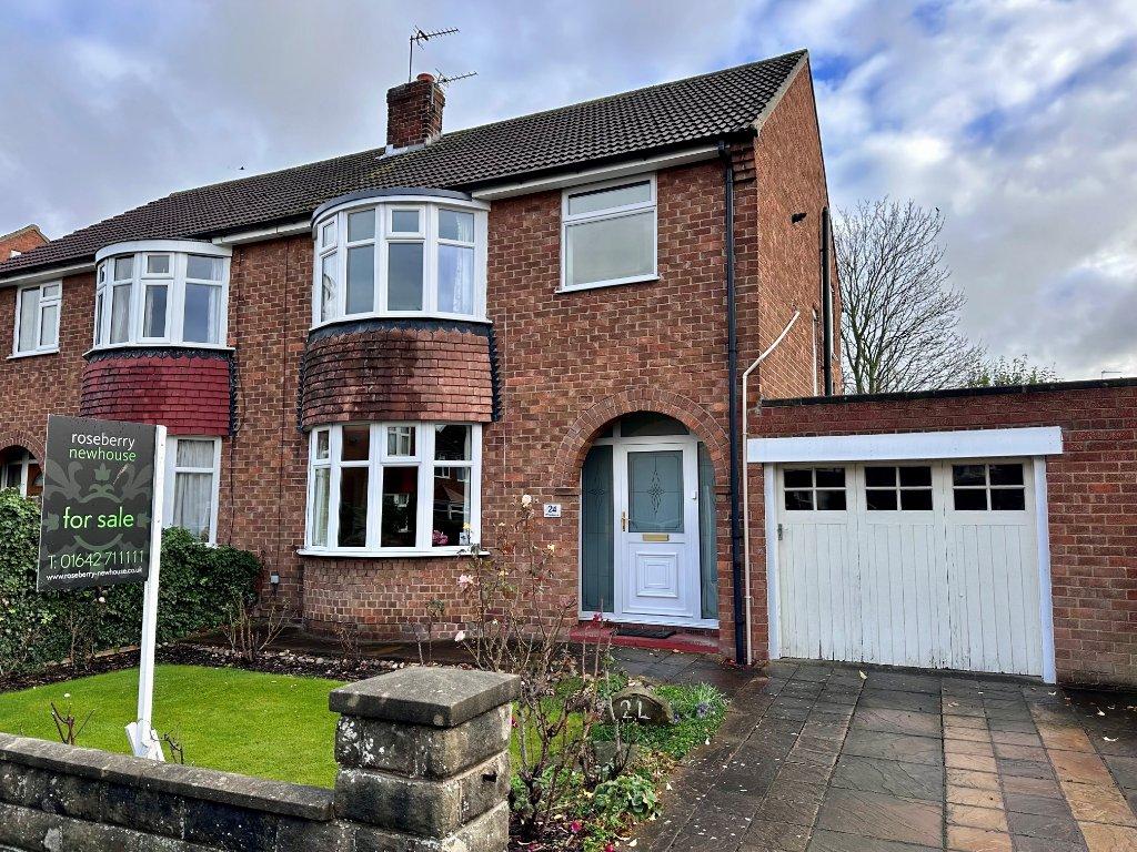 Wheatlands, Great Ayton, Middlesbrough, North Yorkshire 3 bed semi