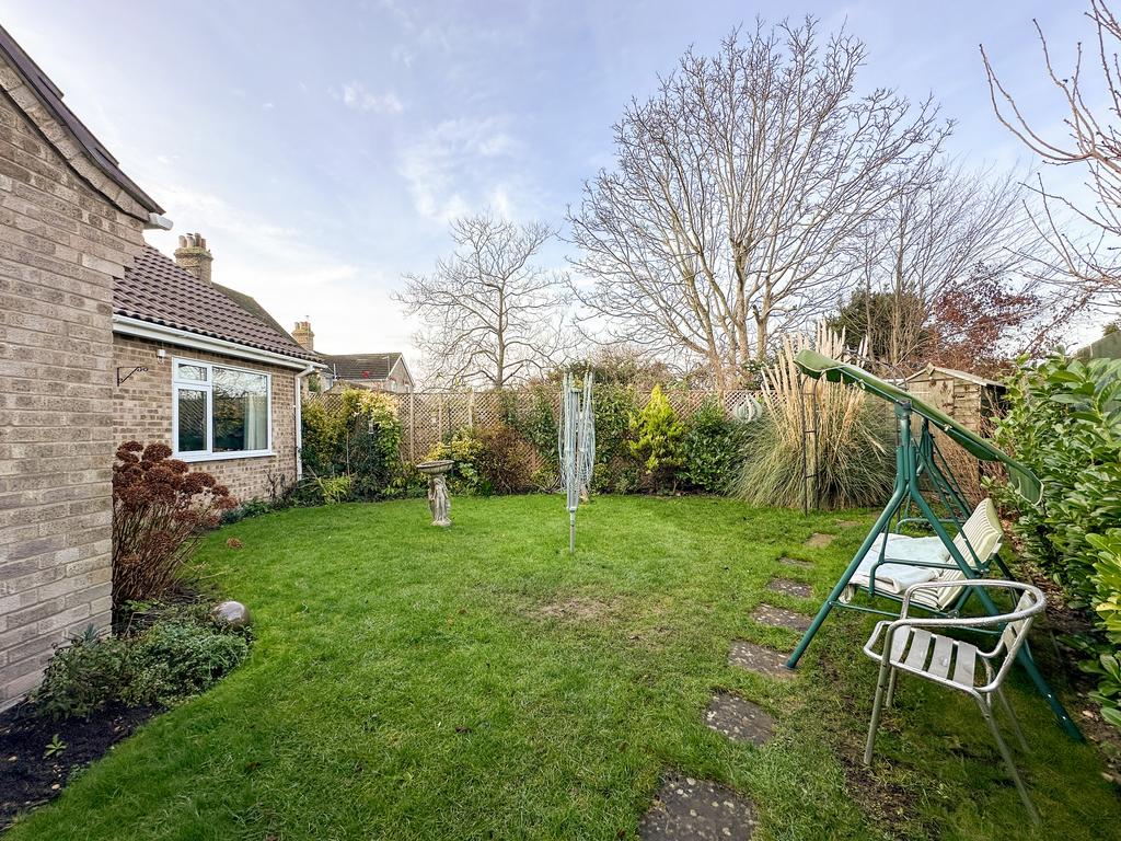 Rear garden