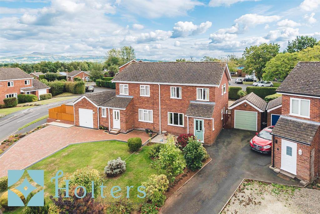 Downton View, Ludlow 3 bed semidetached house £275,950