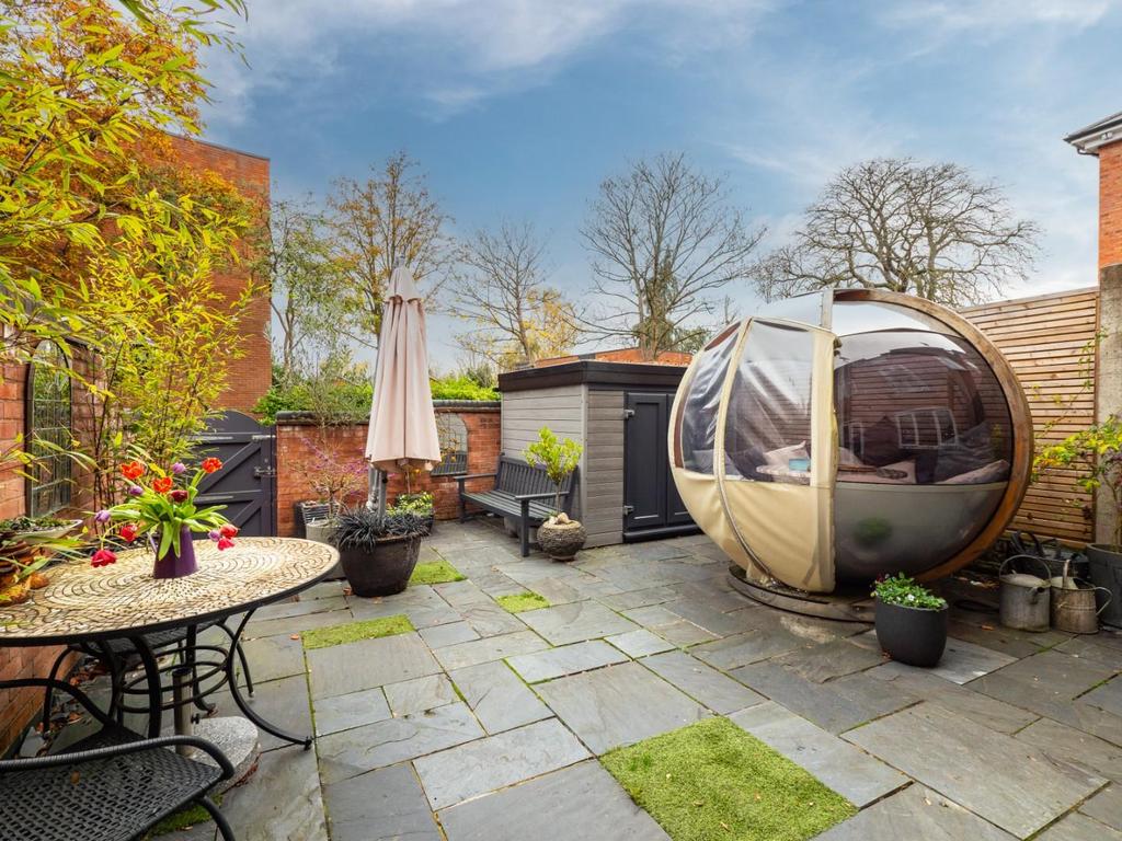 Rear garden