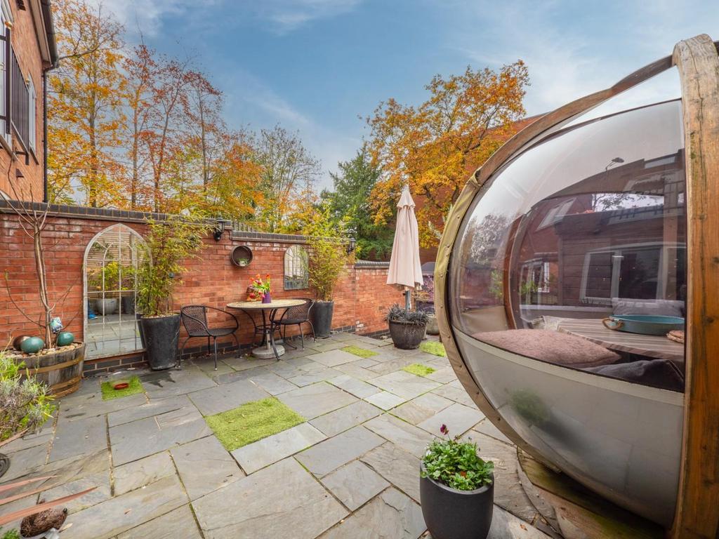 Rear garden