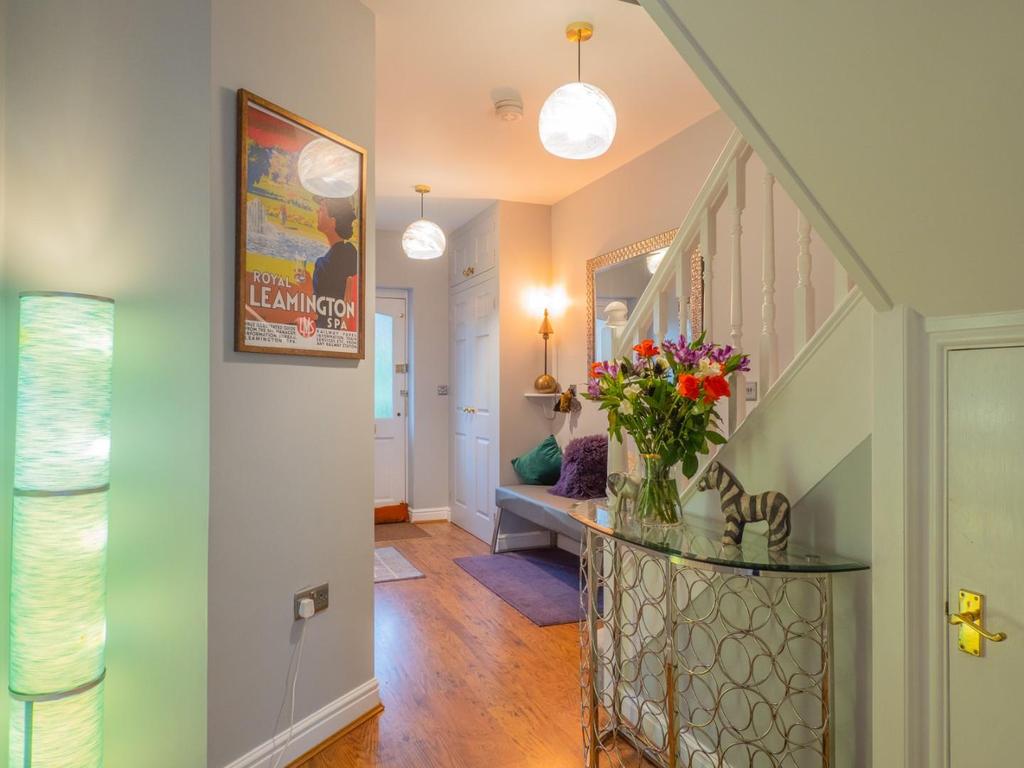 Spacious reception hallway
