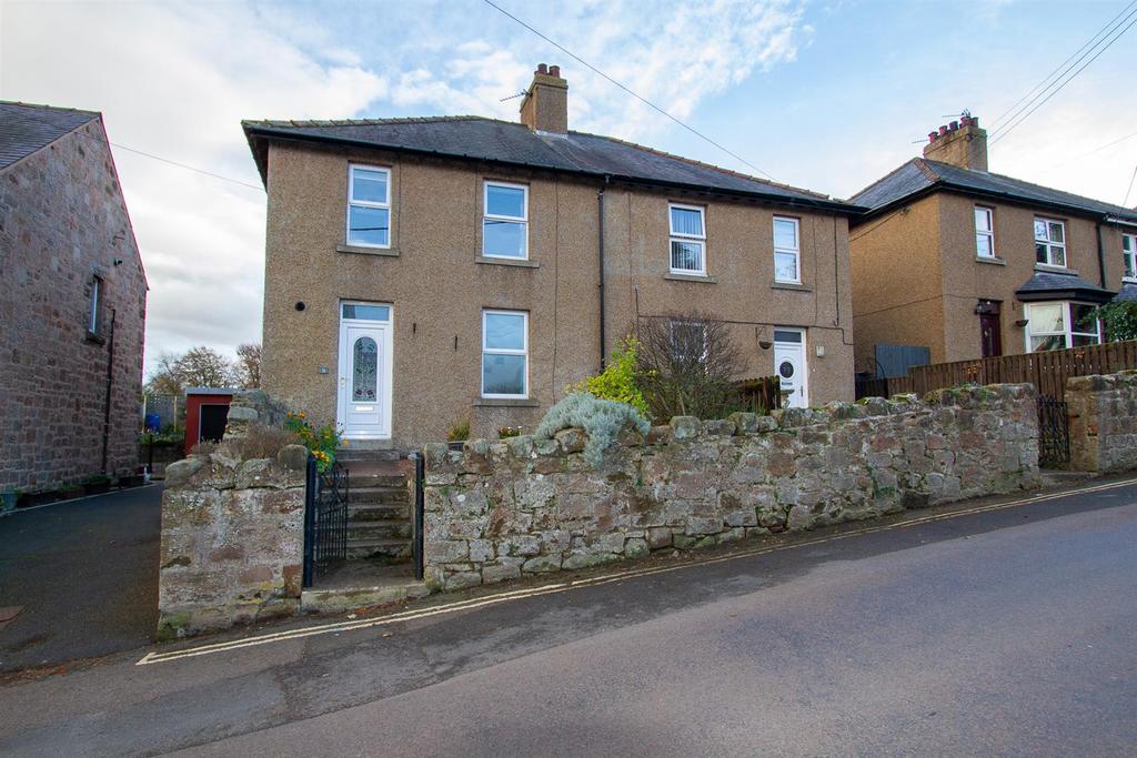 Ramseys Lane, Wooler 3 bed semidetached house £180,000