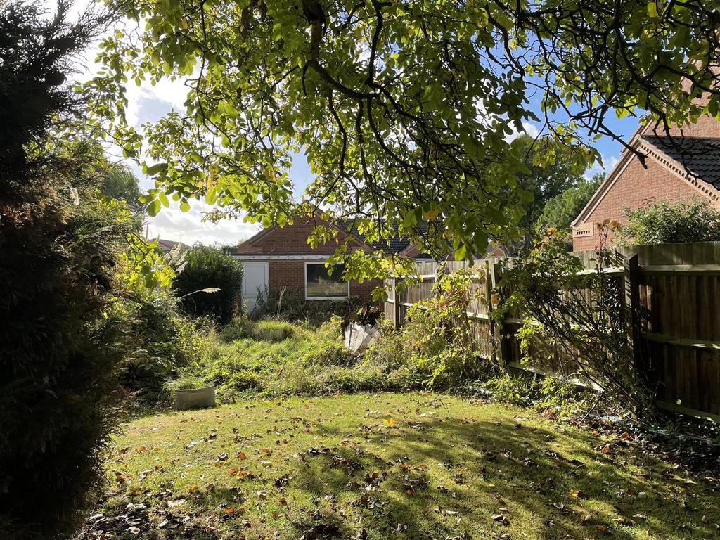 Rear garden