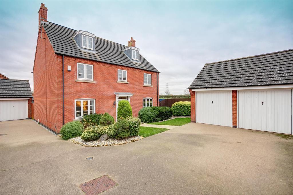 Folley Road, Kibworth Beauchamp, Leicestershire 5 bed detached house