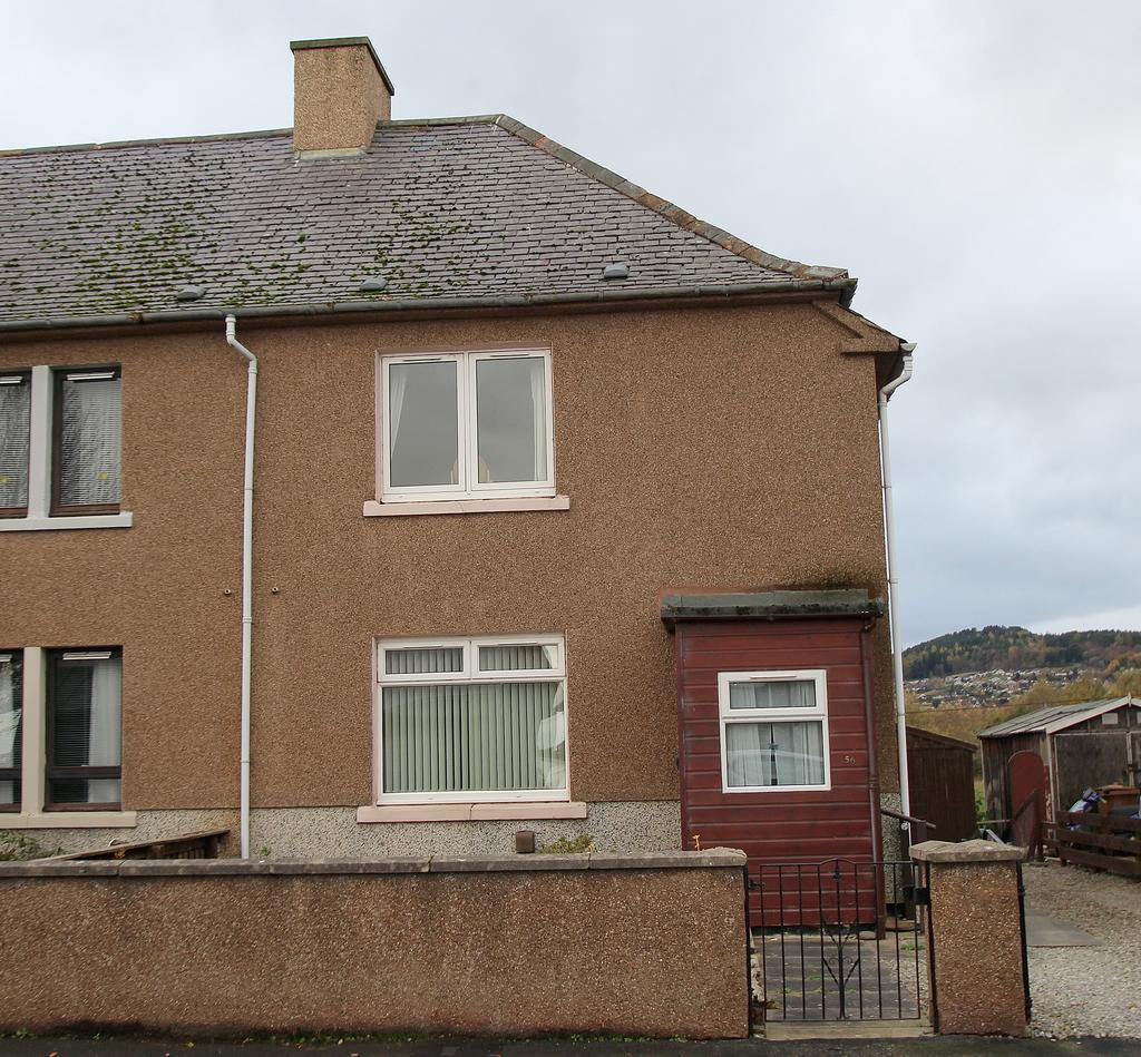 56 Kessock Road, INVERNESS, IV3 8AJ 2 bed end of terrace house for sale