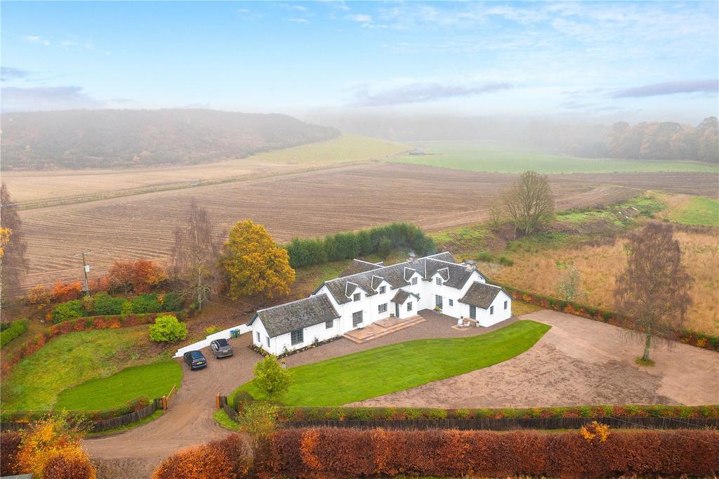 Forest House Aerial