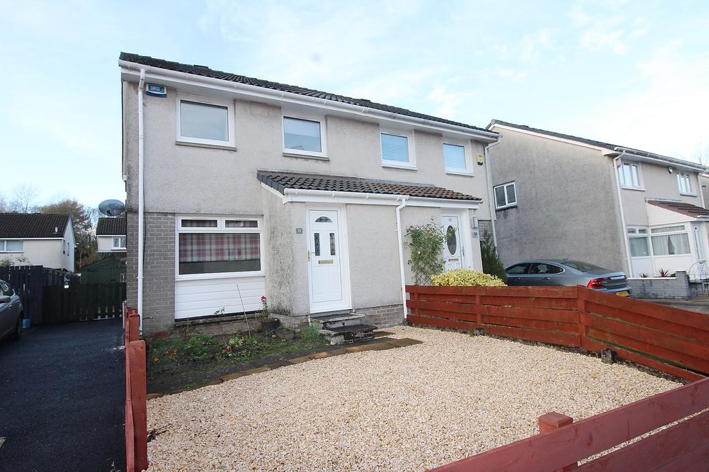 Woodbank Court, Alexandria G83 3 bed semidetached house for sale £