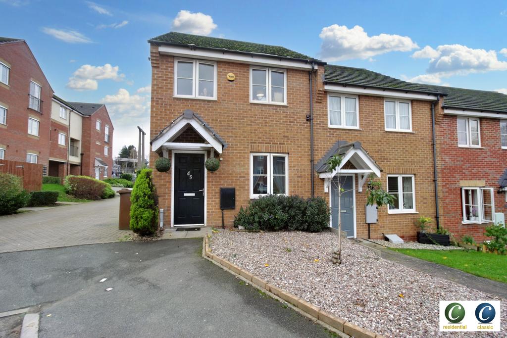 Hindley View,Brereton,Rugeley,WS15 1FF 3 bed end of terrace house £