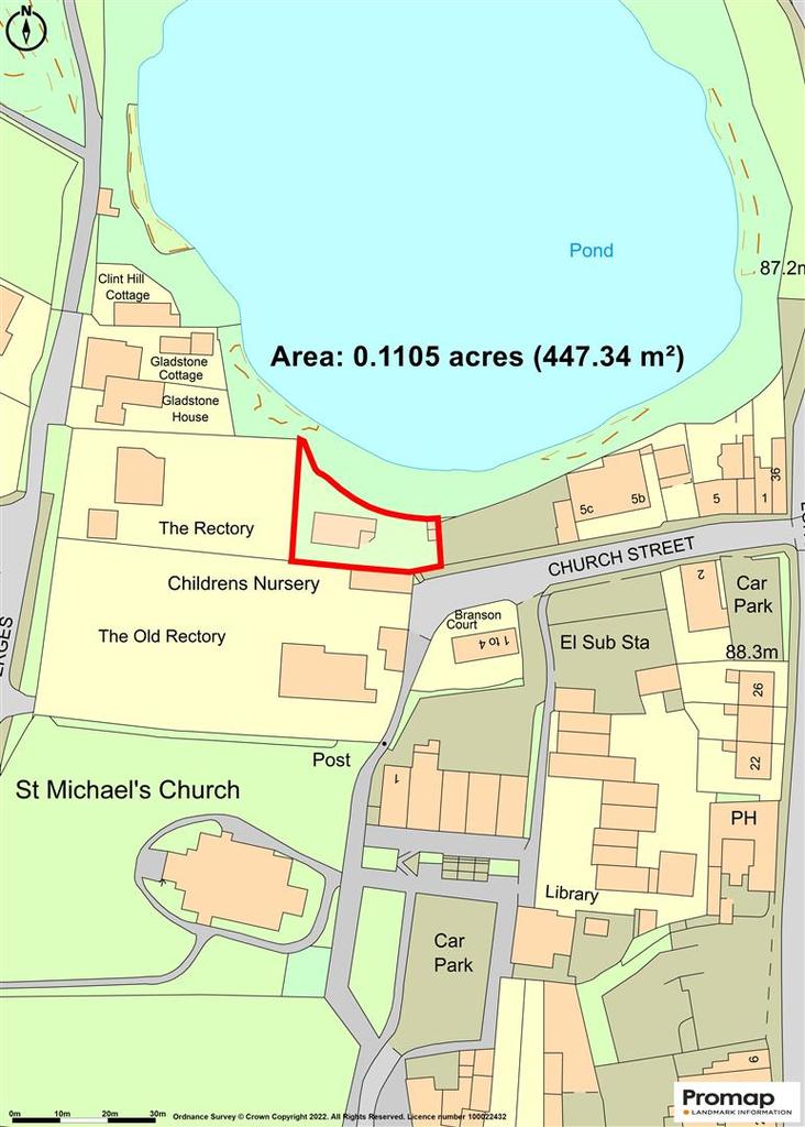 Outline Plan - Stoney Stanton Church Hall - 07.10.
