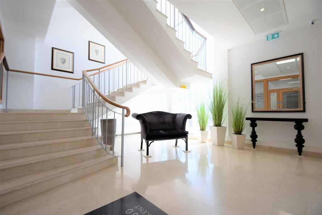Communal entrance lobby