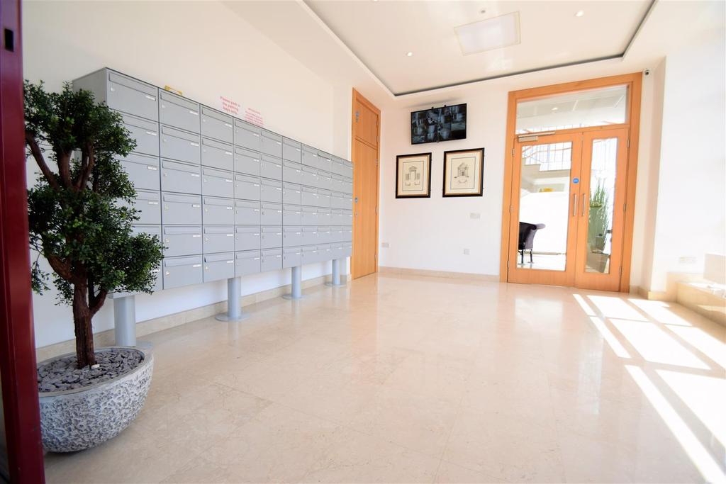 Communal entrance lobby
