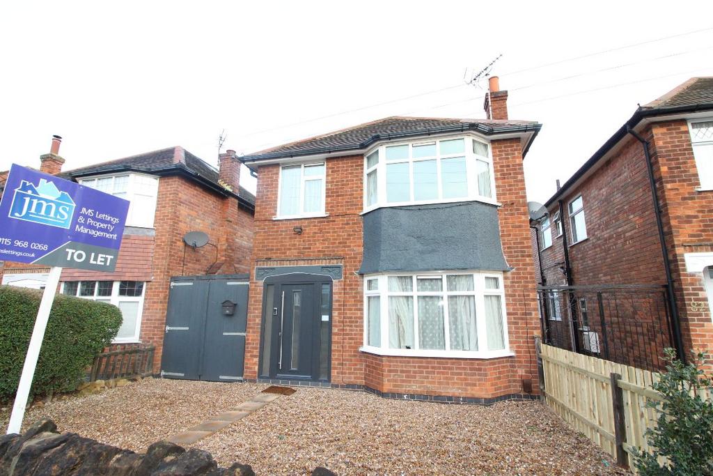 Runswick Drive,Wollaton 3 bed detached house £1,250 pcm (£288 pw)