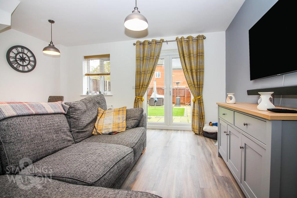 Fairway, Queens Hill, Costessey 2 bed terraced house £230,000