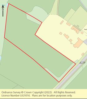 Farm land for sale - The Paddock Fronting Angley Road (A229), Wilsley Green, Cranbrook, Kent