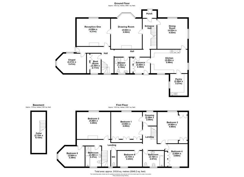 The Old Rectory, West Torrington, Market Rasen, Lincolnshire 6 bed ...