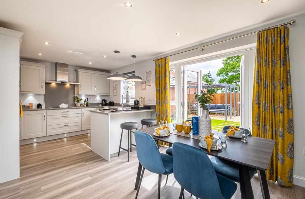 Interior view of the kitchen in our 5 bed...