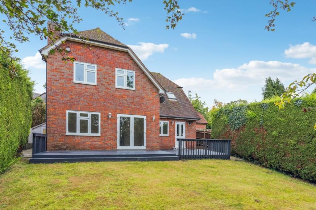 Rear of house